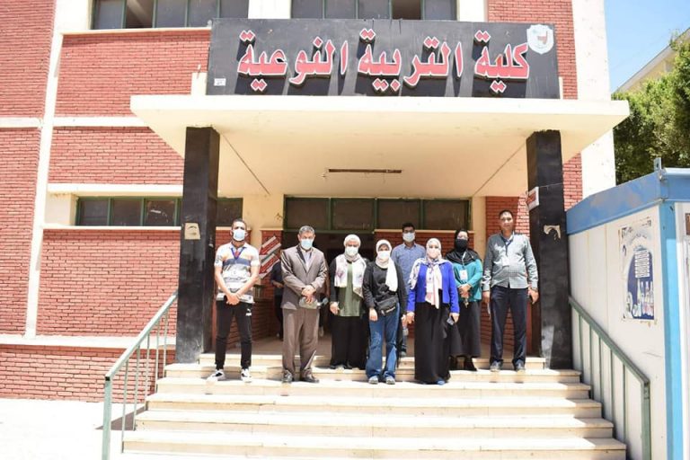 للمره الثانية…. كليه التربية النوعية بسوهاج تستقبل المجلس الاعلى للجامعات .