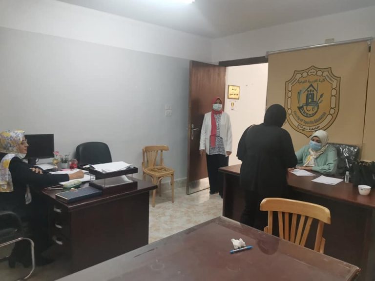 أستمرار  الاختبارات الشخصيه للطلاب المستجدين بكليه التربيه النوعية بسوهاج