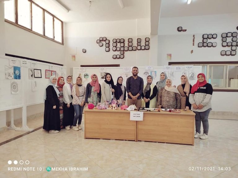 مسابقة الرسم و الأشغال اليدوية ضمن فعاليات فن بلا حدود