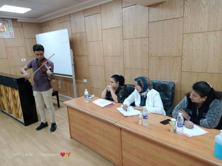 مسابقة الغناء و العزف و الانشاد والترانيم ضمن فعاليات فن بلا حدود