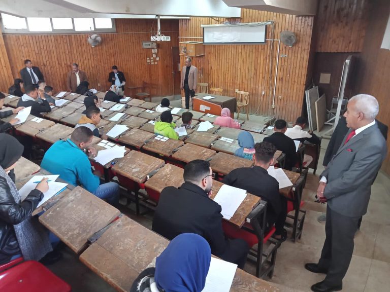 فعاليات الامتحانات النهائية للفصل الدراسى الاول اليوم الاثنين 1\1\2024