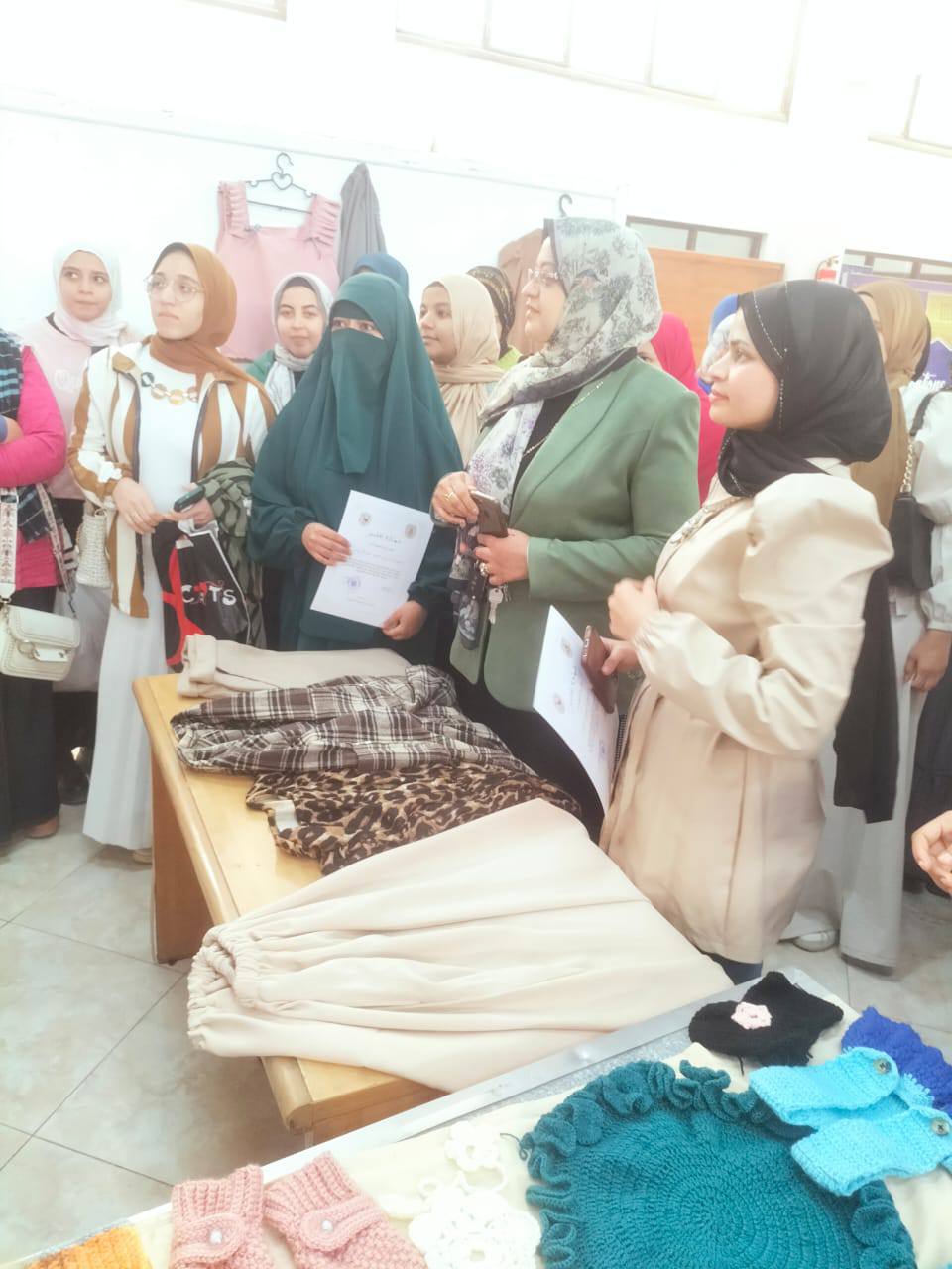 ختام فعاليات الدورة التدريبية المنعقدة بالكليه